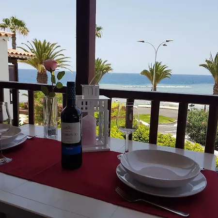 Apartman Playa Del Duque In 1st Sea Line Directly On The Beach, Heated Pool, Wifi, Balcony
