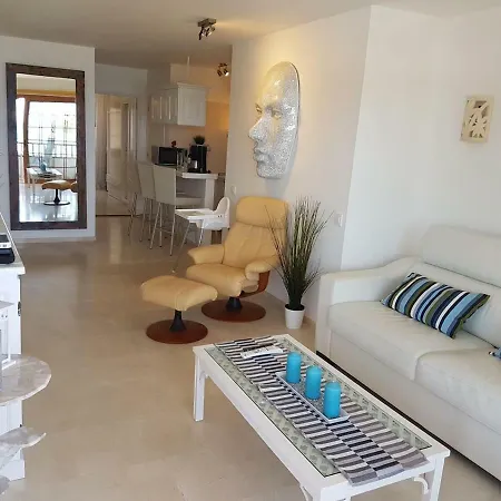 Playa Del Duque In 1st Sea Line Directly On The Beach, Heated Pool, Wifi, Balcony Apartment *