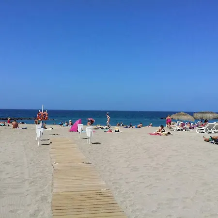 Playa Del Duque In 1st Sea Line Directly On The Beach, Heated Pool, Wifi, Balcony Apartment *